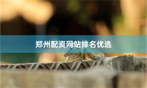 郑州配资网站排名优选