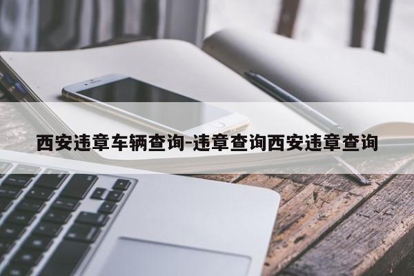 西安违章车辆查询-违章查询西安违章查询